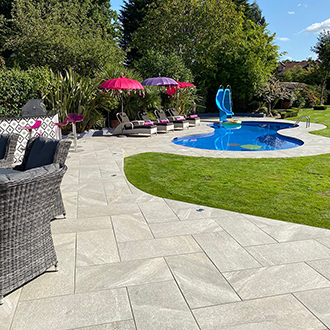 High quality natural sandstone for patios in romford havering