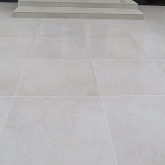 Porcelain patio design